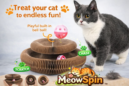 MeowSpin Interactive Cat Toy